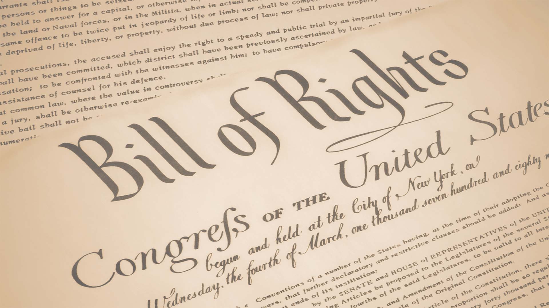 the bill of rights includes the first ten amendments to the constitution