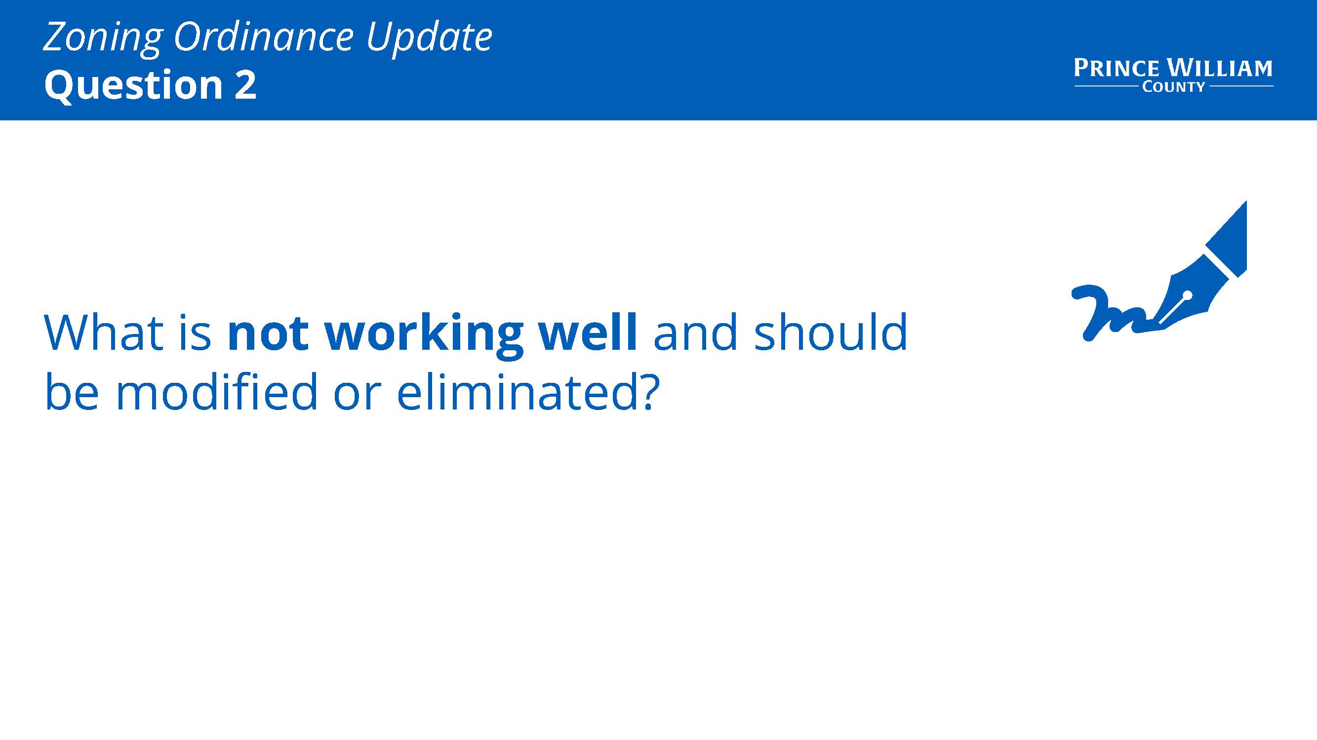 Comprehensive Zoning Ordinance Update - PWC Gov