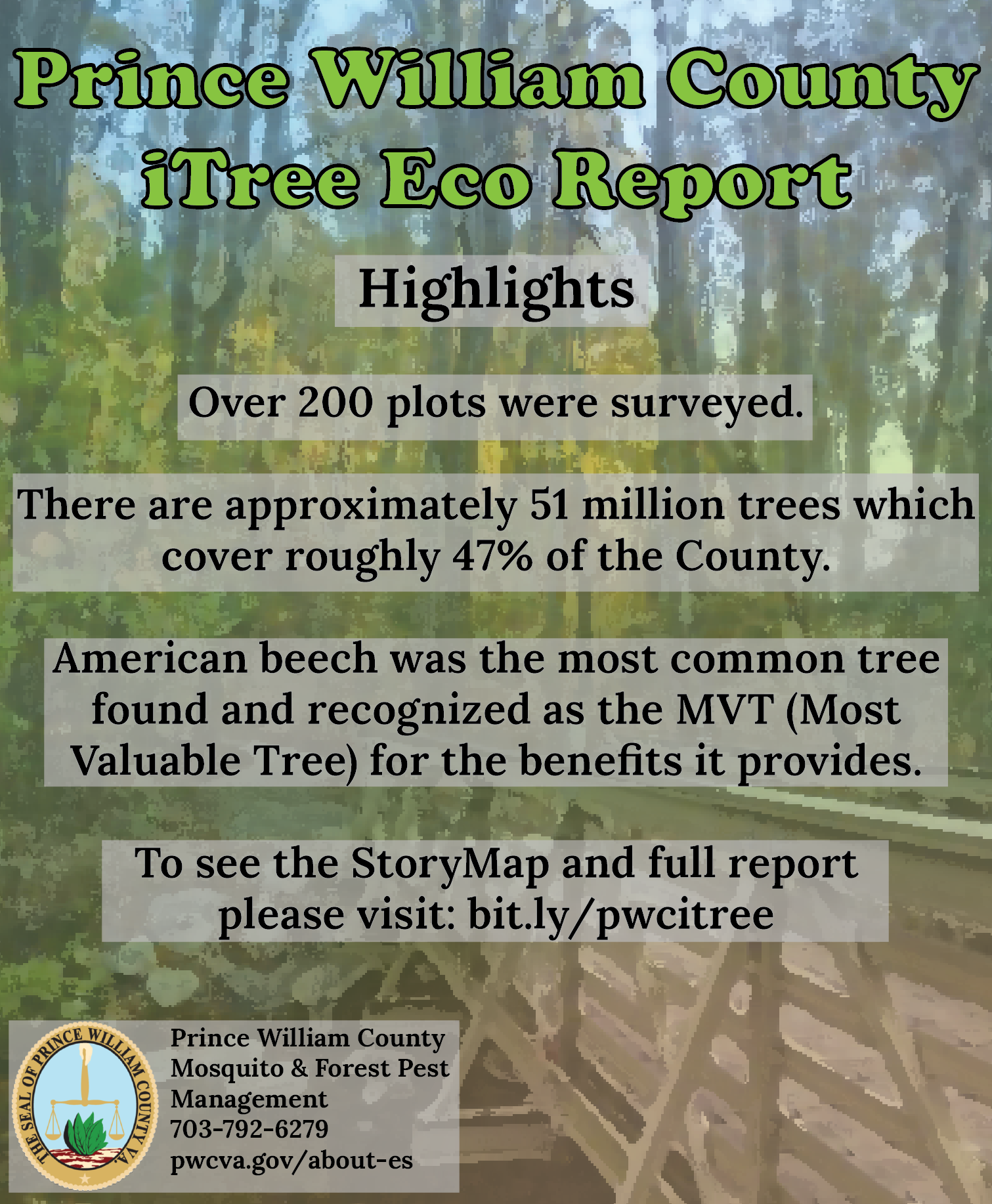 i-Tree Report Now Available