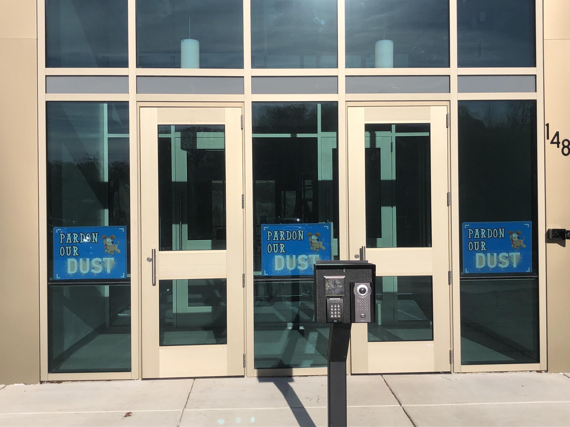 Animal Services Center Front Door