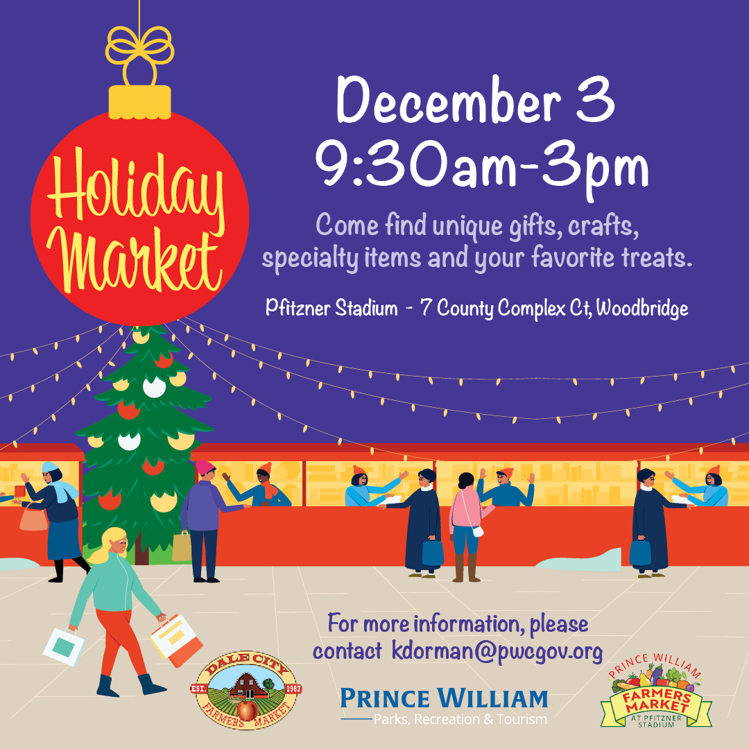 Holiday Market, Saturday, December 3, 2022