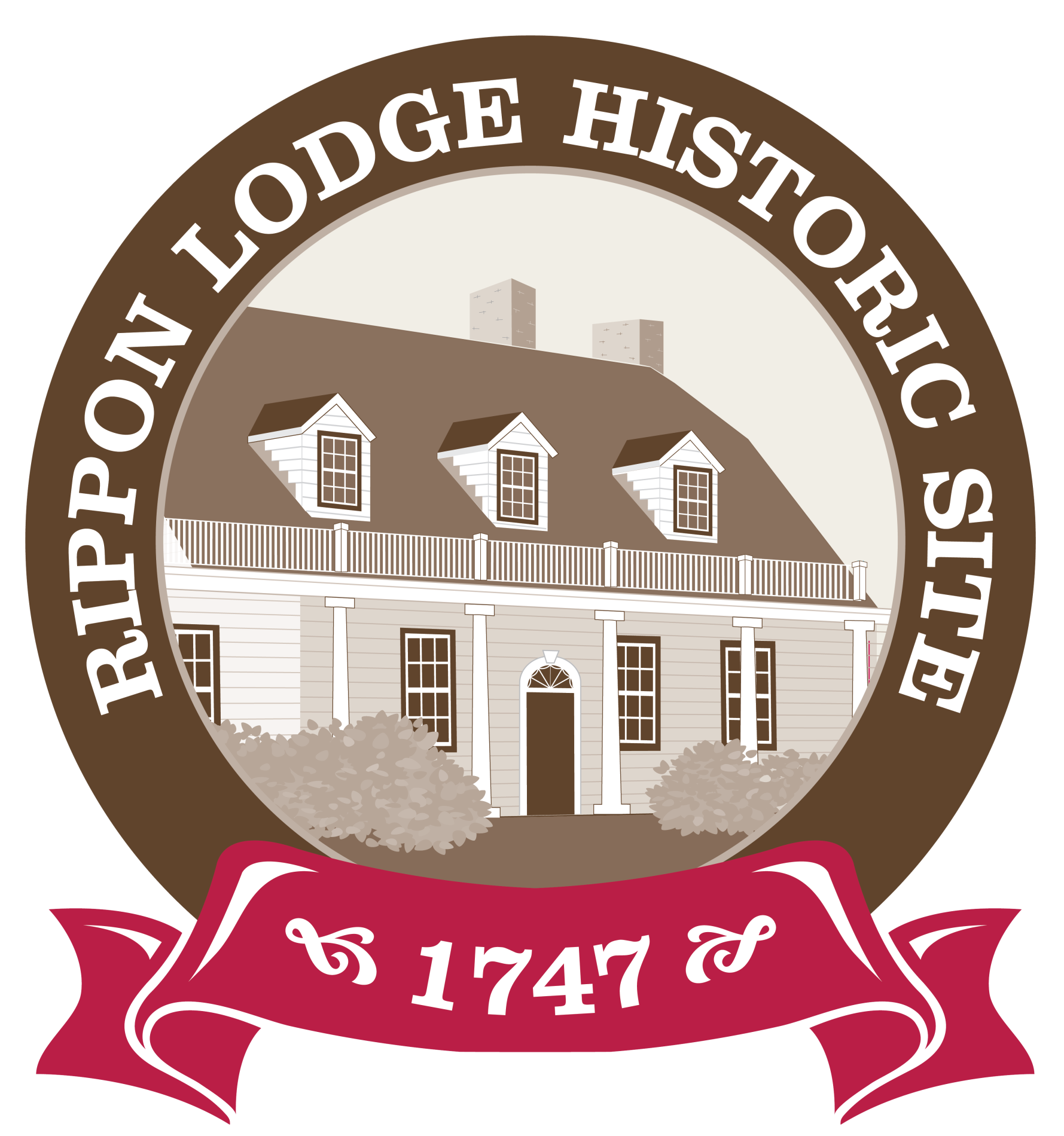 Rippon Lodge Historic Site 275th Anniversary Logo
