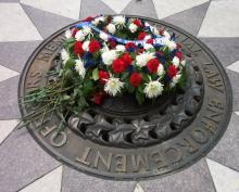 Image of fallen law enforcement officer memorial in Washington, DC