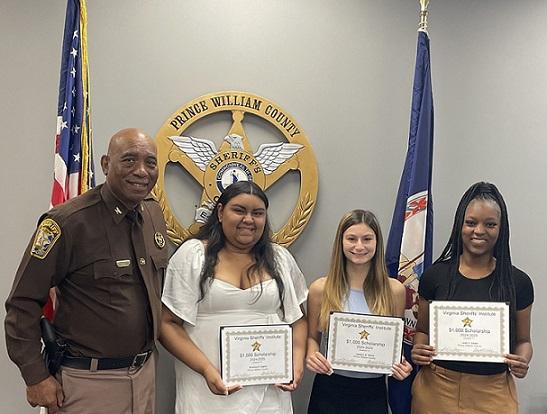 Sheriff Hill, Brianna Castro, Jaelynn Vance, and Leah Jones