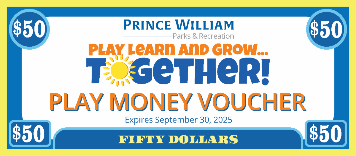 Preschool Play Money Voucher