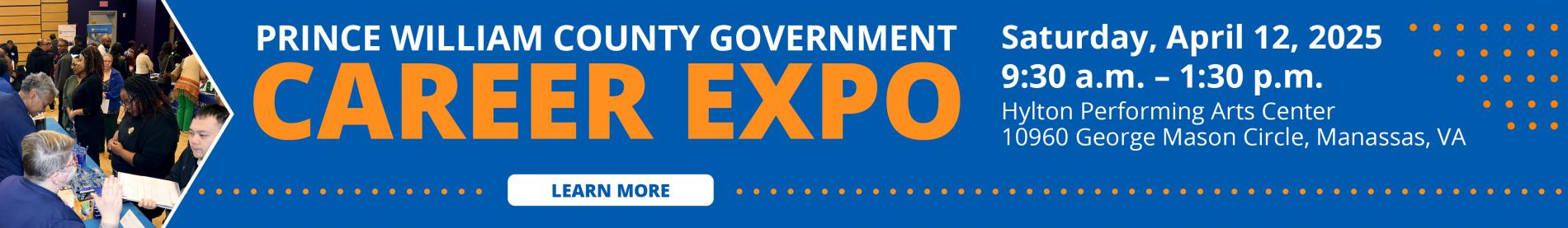 Career Expo April 12, 2025 at the Hylton Performing Arts Center