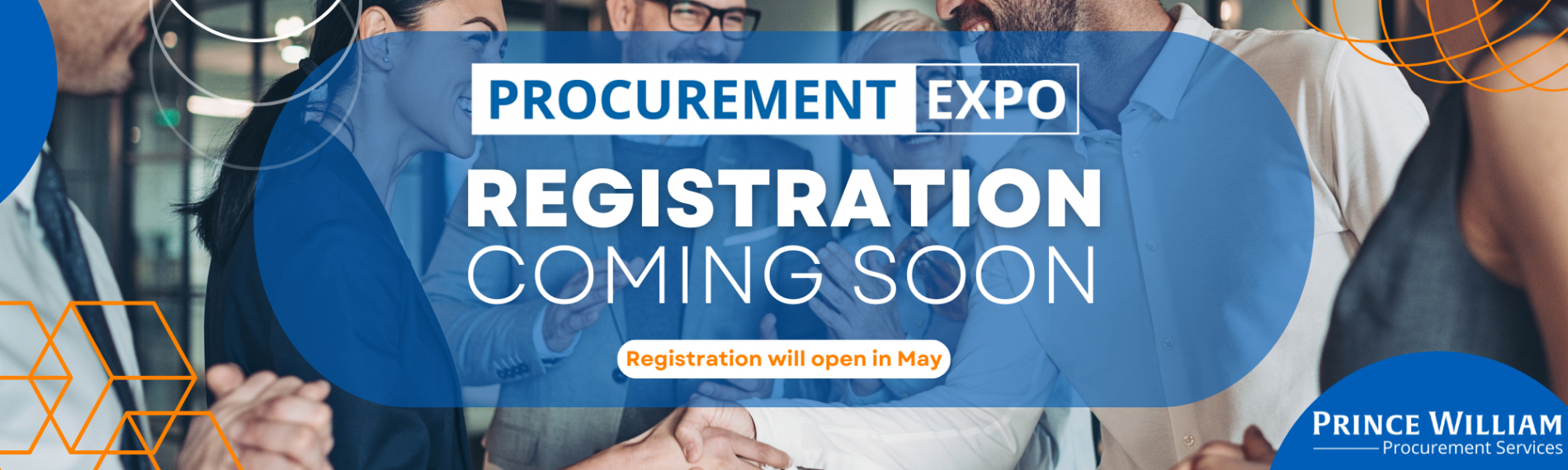 Procurement Expo Registration Coming Soon; registration will open in May