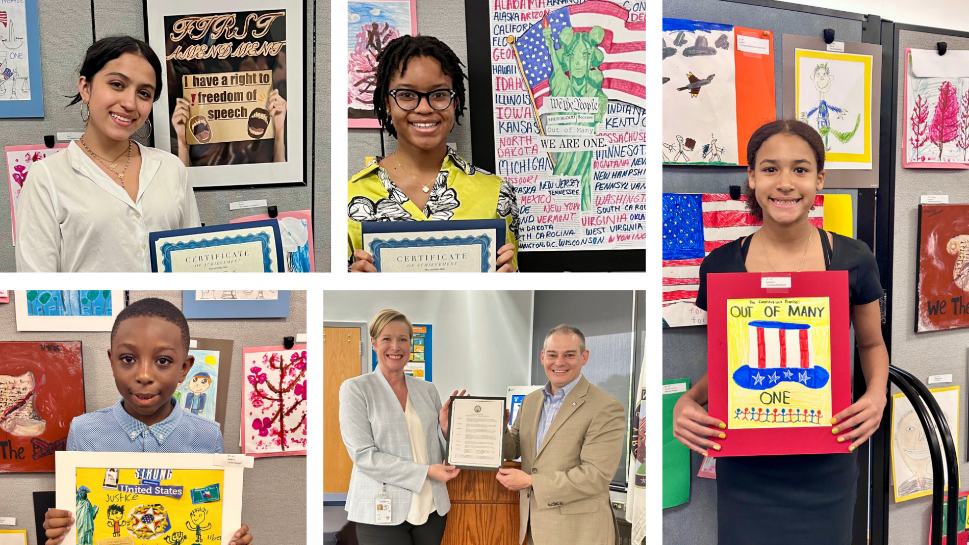 2025 Circuit Court Clerk Jacqueline Smith 5th Annual Law Day Art Ceremony