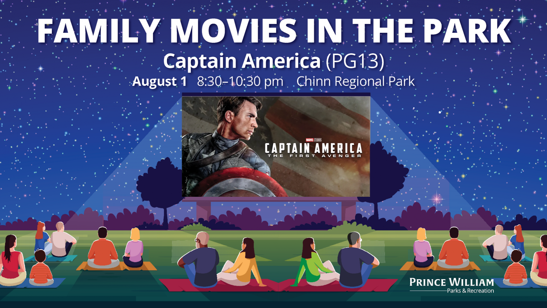 August 1 Movie Night Captain America