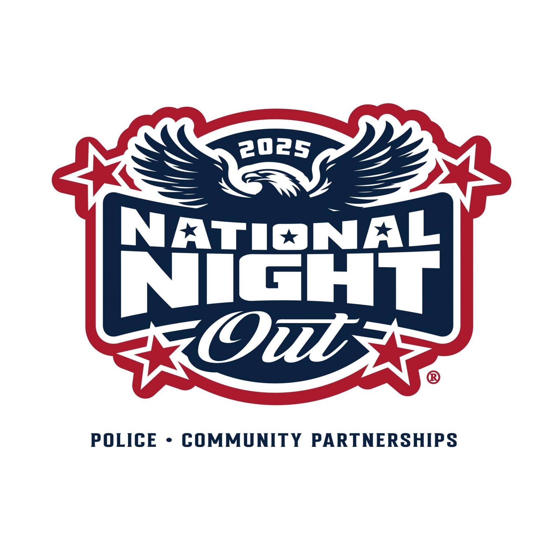 Image of National Night Out 2025 logo