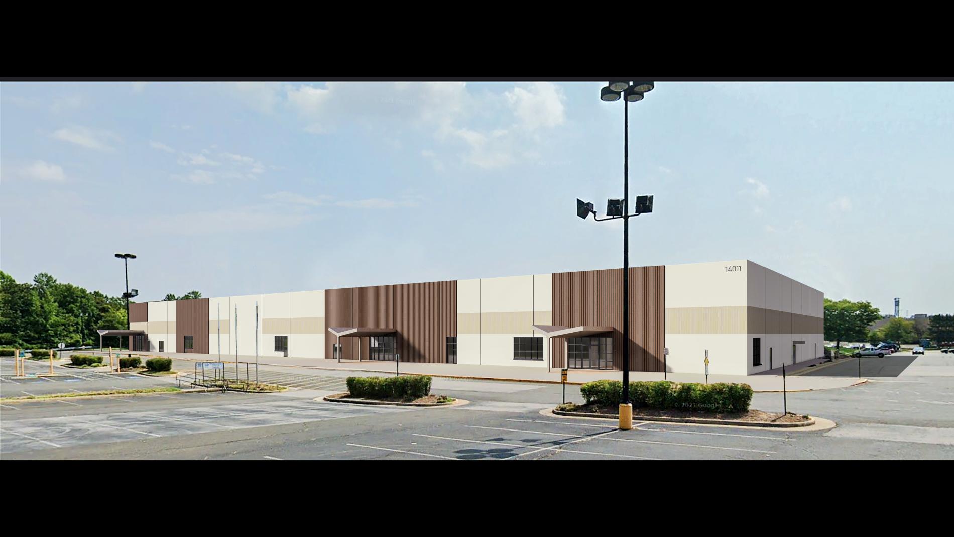 Rendering of the Crisis Receiving Center Complex on Worth Ave 