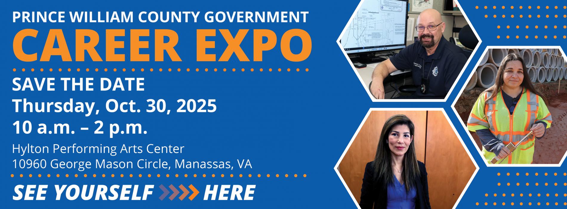 Career Expo October 30, 2025 at the Hylton Performing Arts Center