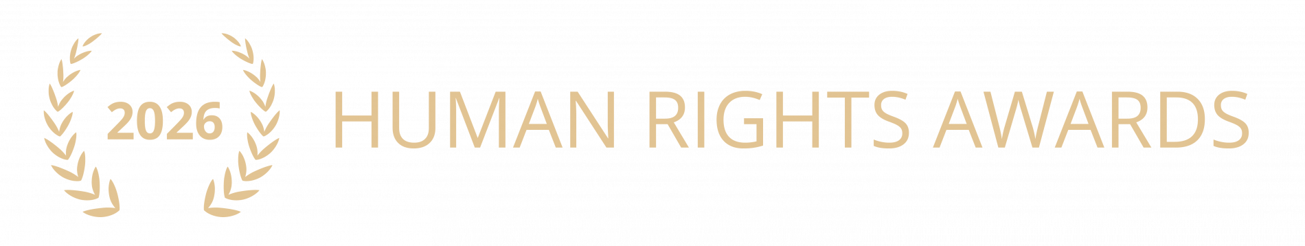 2026 Human Rights Awards graphic.