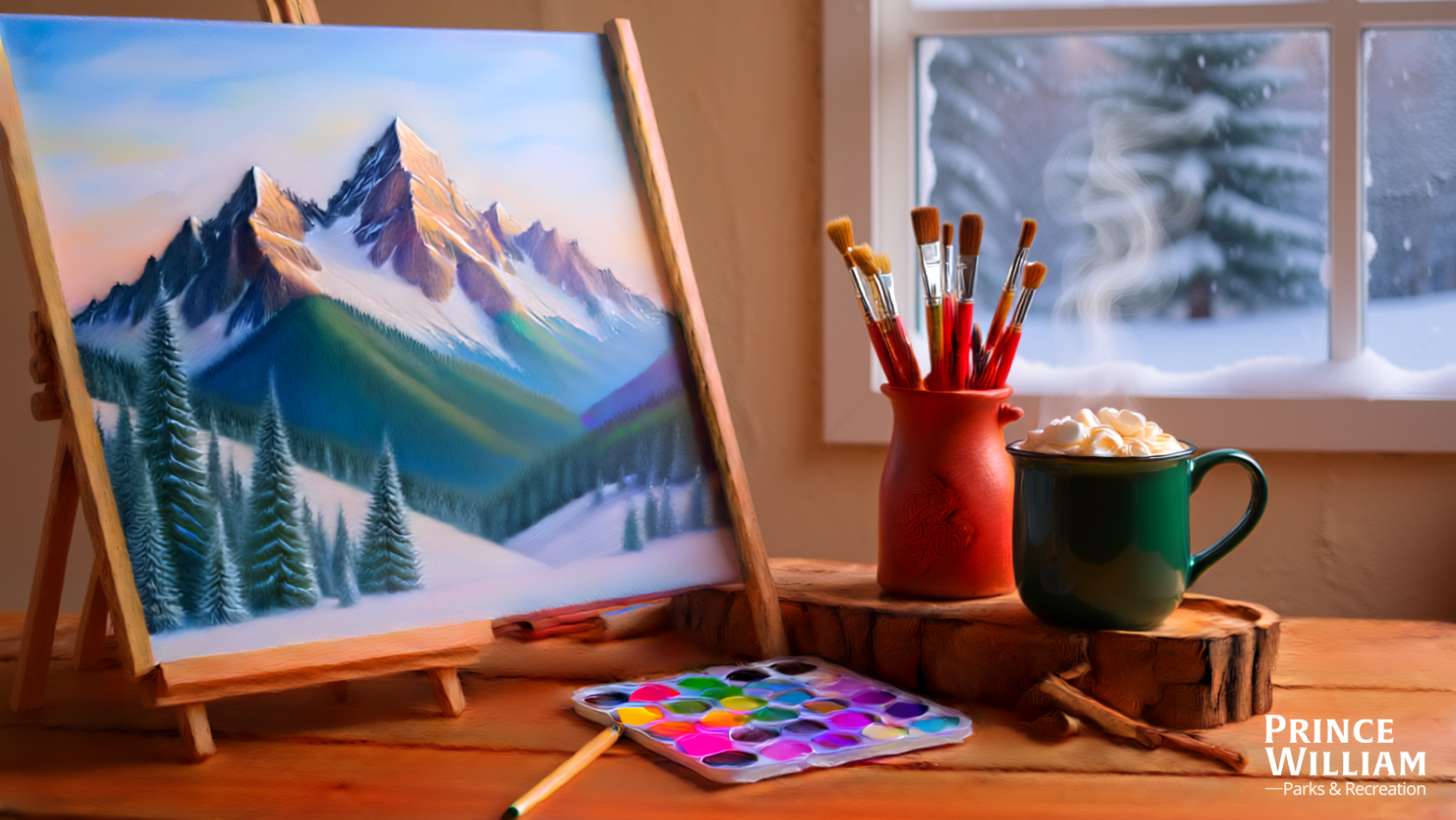 Paint & Hot Chocolate Sip