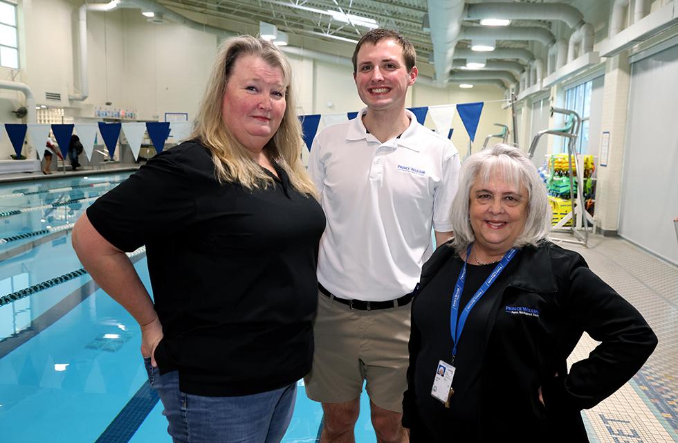 Kathie Clapp, Matthew Mast, and Pam Radow