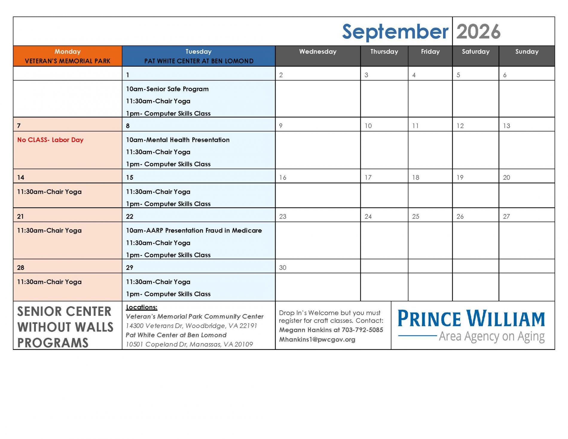 SCWW September 2026