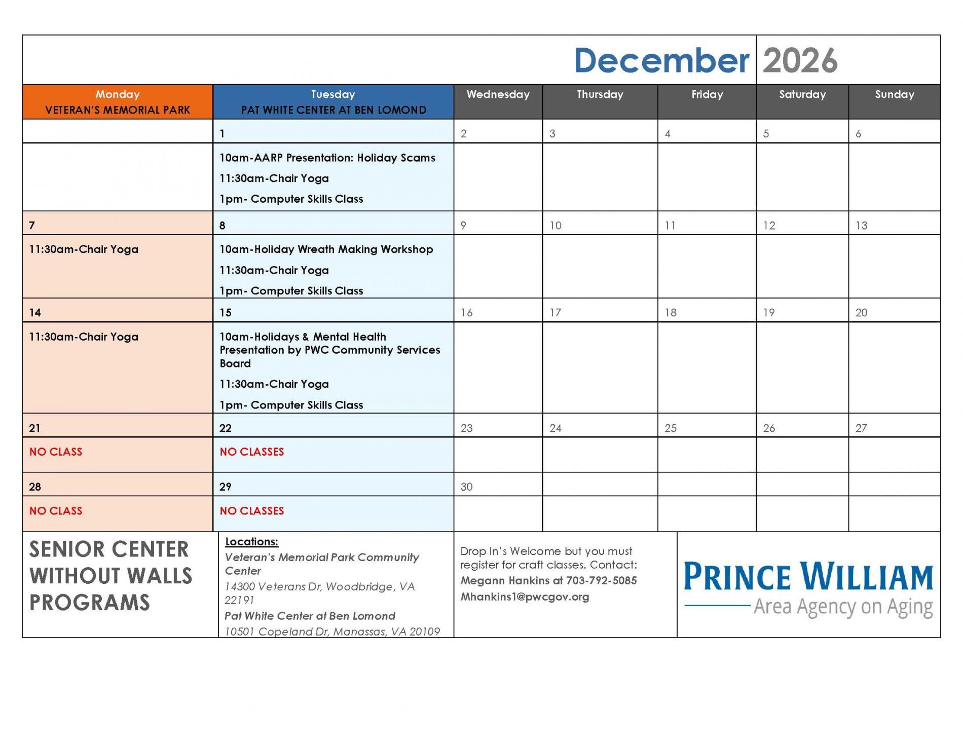 December SCWW 2026