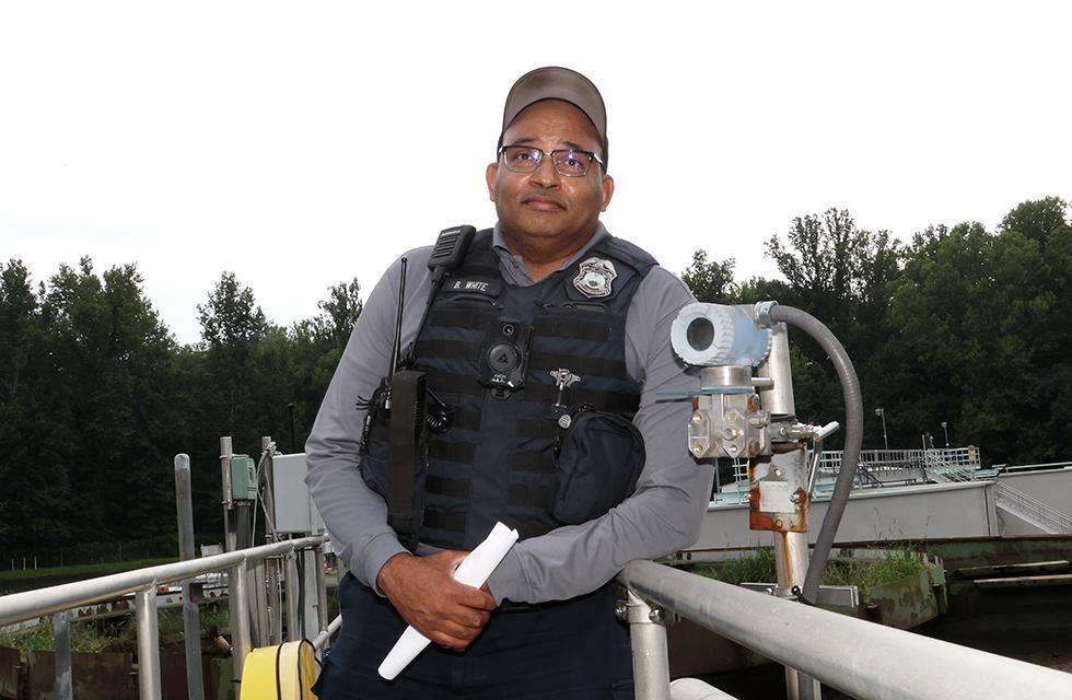 Animal control officer Brent White