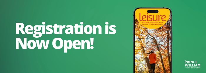 Registration is Now Open for Fall/Winter Leisure!